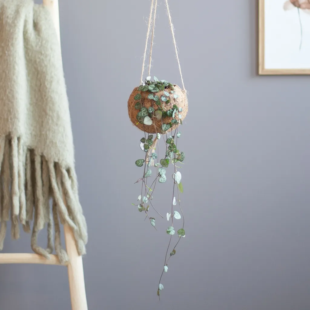 Ceropegia Woodii Kokodama