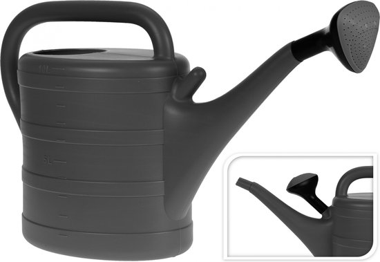 Gieter- 10 Liter- Antraciet